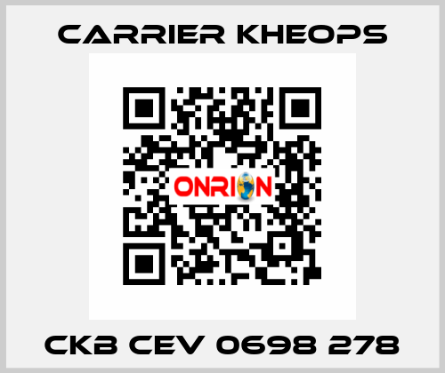 CKB CEV 0698 278 Carrier Kheops