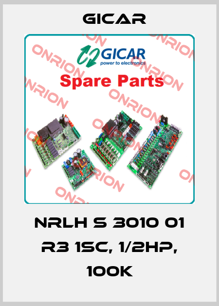 NRLH S 3010 01 R3 1SC, 1/2HP, 100K GICAR