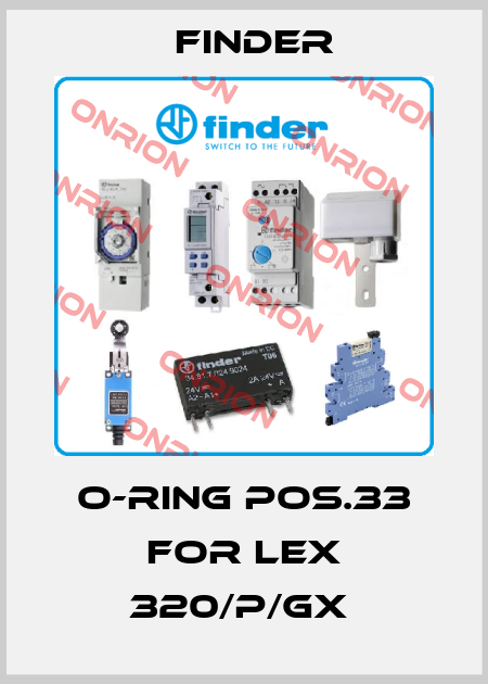 O-RING POS.33 FOR LEX 320/P/GX  Finder