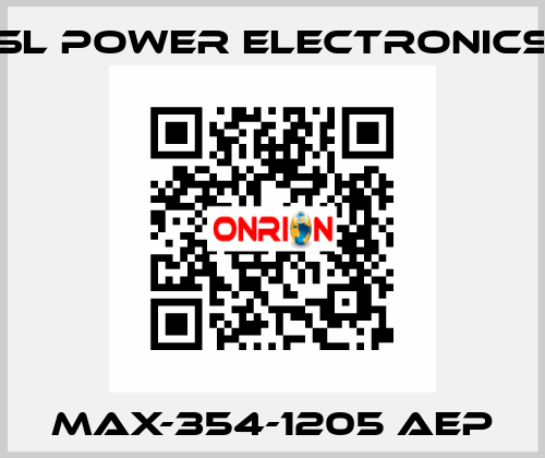 MAX-354-1205 AEP SL Power Electronics