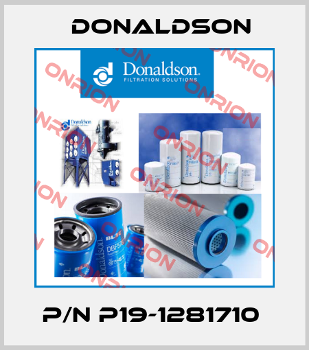 P/N P19-1281710  Donaldson