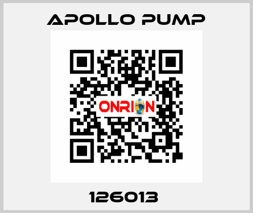 126013  Apollo pump