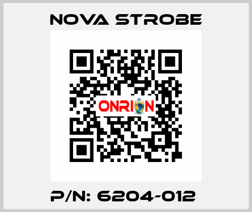 P/N: 6204-012  Nova Strobe