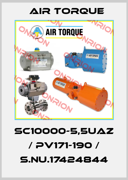 SC10000-5,5UAZ / PV171-190 / S.Nu.17424844 Air Torque