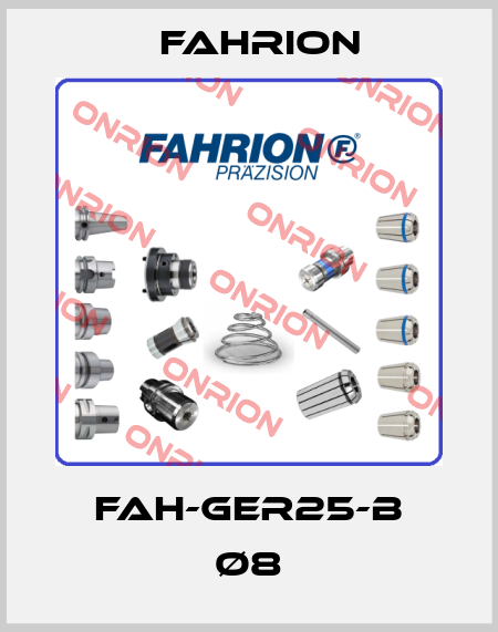 FAH-GER25-B Ø8 Fahrion