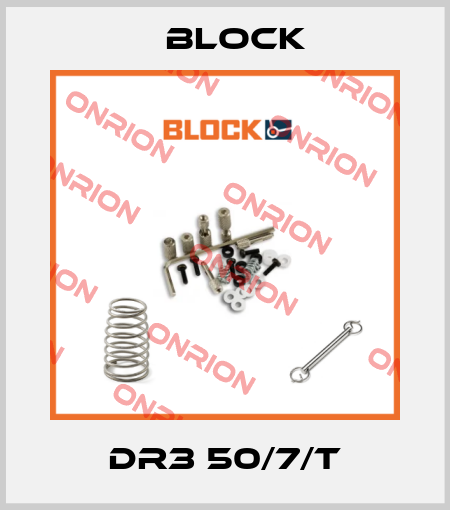 DR3 50/7/T Block