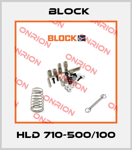 HLD 710-500/100 Block