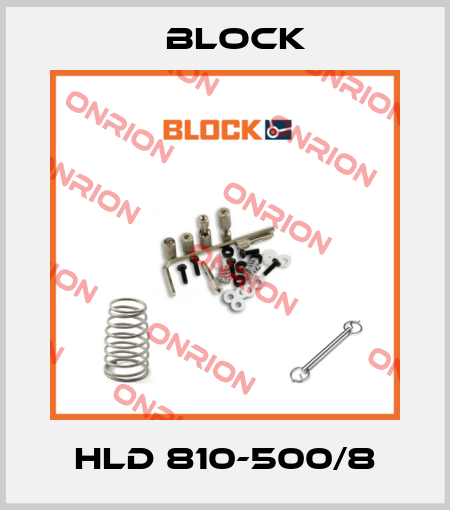HLD 810-500/8 Block