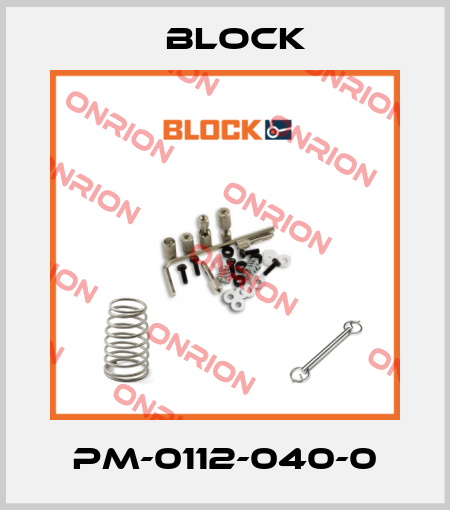 PM-0112-040-0 Block