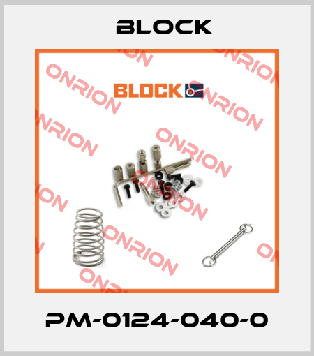 PM-0124-040-0 Block