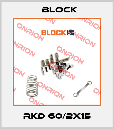 RKD 60/2x15 Block