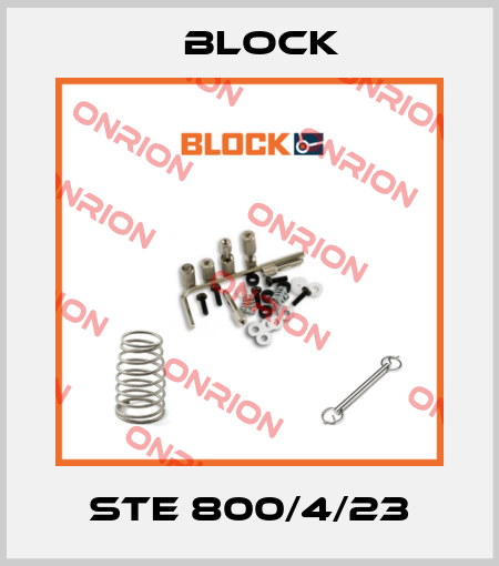 STE 800/4/23 Block