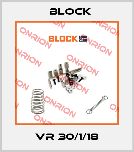 VR 30/1/18 Block