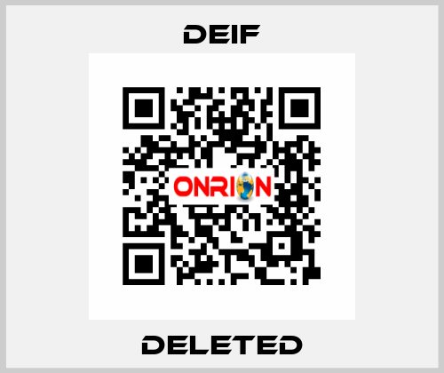 deleted Deif