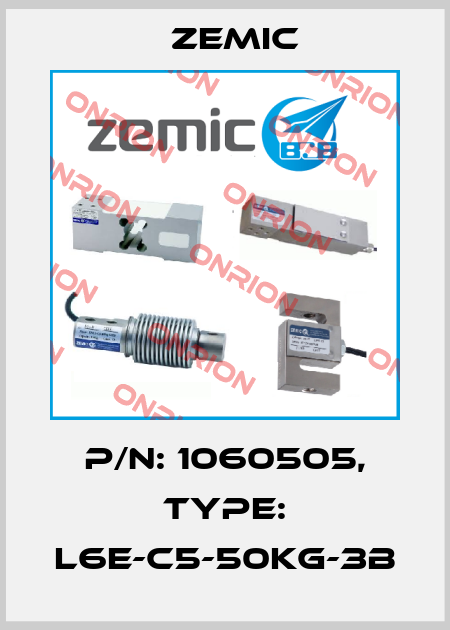 P/N: 1060505, Type: L6E-C5-50kg-3B ZEMIC