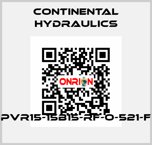 PVR15-15B15-RF-O-521-F Continental Hydraulics