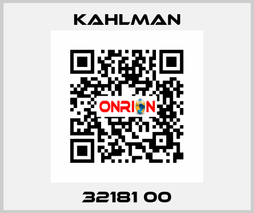 32181 00 Kahlman