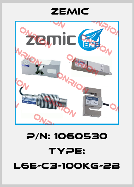 P/N: 1060530 Type: L6E-C3-100KG-2B ZEMIC