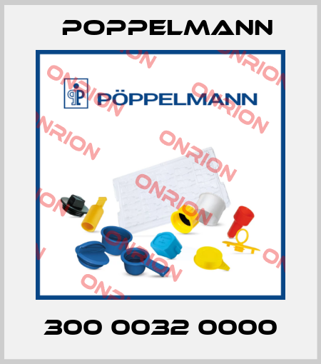 300 0032 0000 Poppelmann