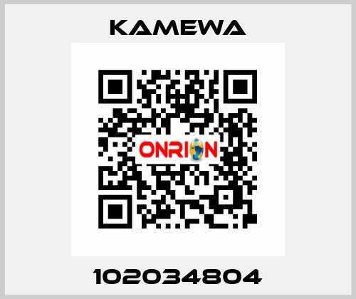 102034804 Kamewa