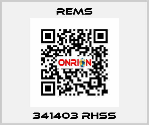 341403 RHSS Rems