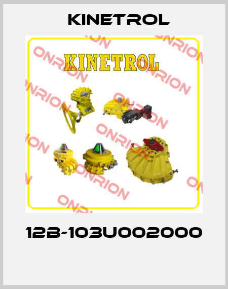 12B-103U002000  Kinetrol