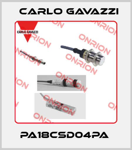 PA18CSD04PA  Carlo Gavazzi
