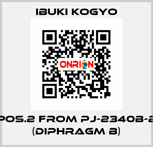 pos.2 from PJ-2340B-2 (Diphragm B) IBUKI KOGYO