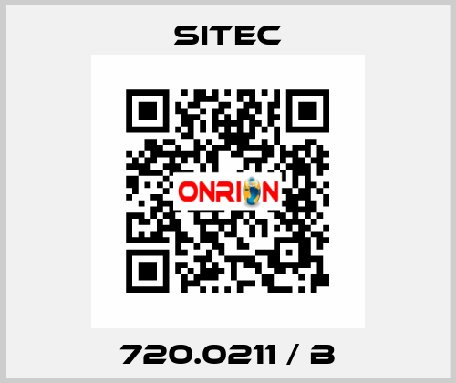 720.0211 / b SITEC