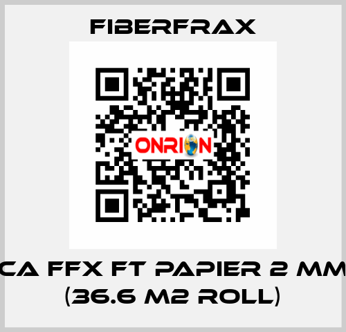 CA FFX FT PAPIER 2 MM (36.6 m2 roll) Fiberfrax