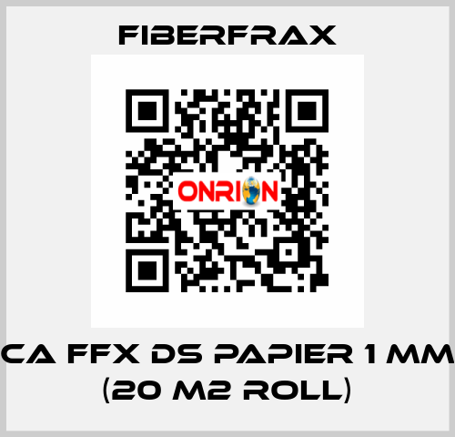 CA FFX DS PAPIER 1 MM (20 m2 roll) Fiberfrax