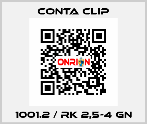 1001.2 / RK 2,5-4 GN Conta Clip