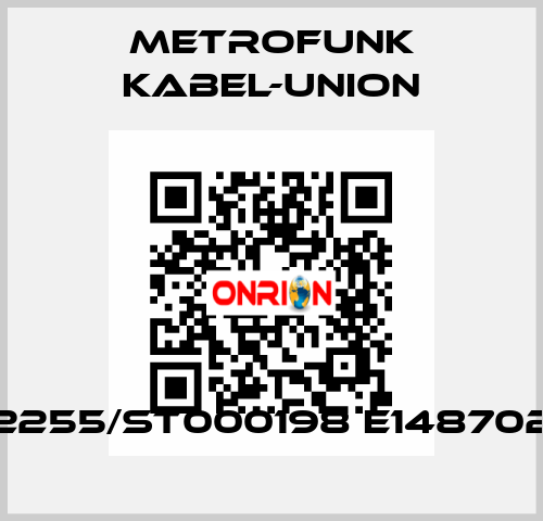 2255/ST000198 E148702 METROFUNK KABEL-UNION