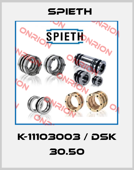 K-11103003 / DSK 30.50 Spieth