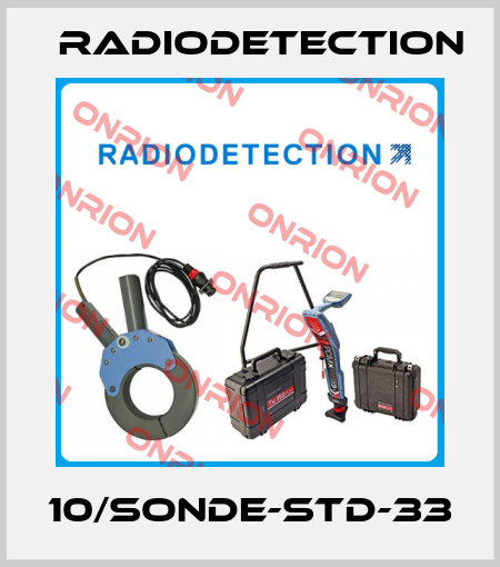 10/SONDE-STD-33 Radiodetection