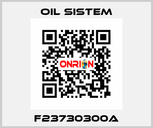 F23730300A Oil Sistem