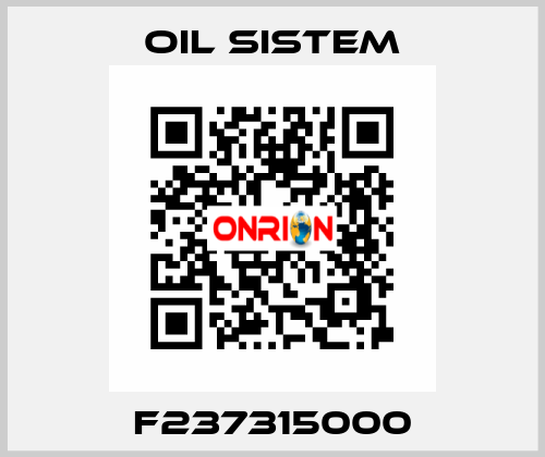 F237315000 Oil Sistem