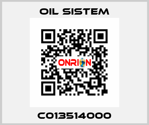 C013514000 Oil Sistem