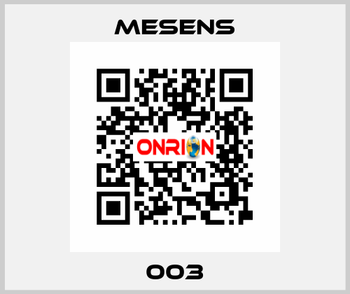 003 Mesens