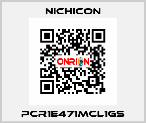 PCR1E471MCL1GS NICHICON