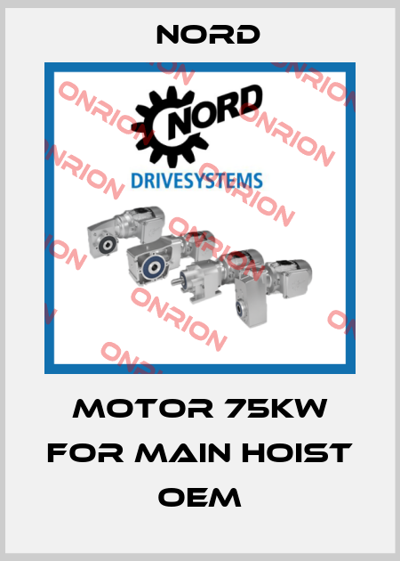 motor 75kw for main hoist oem Nord