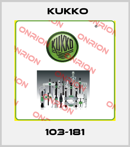 103-181 KUKKO