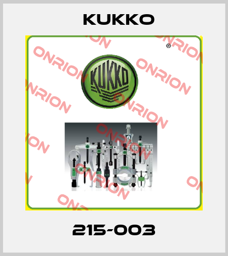 215-003 KUKKO