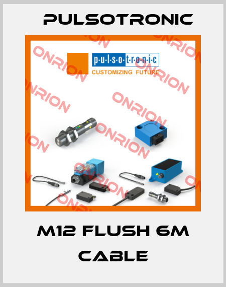 M12 flush 6m cable Pulsotronic
