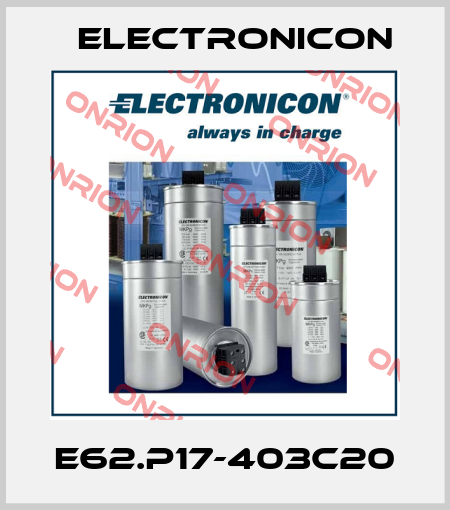 E62.P17-403C20 Electronicon
