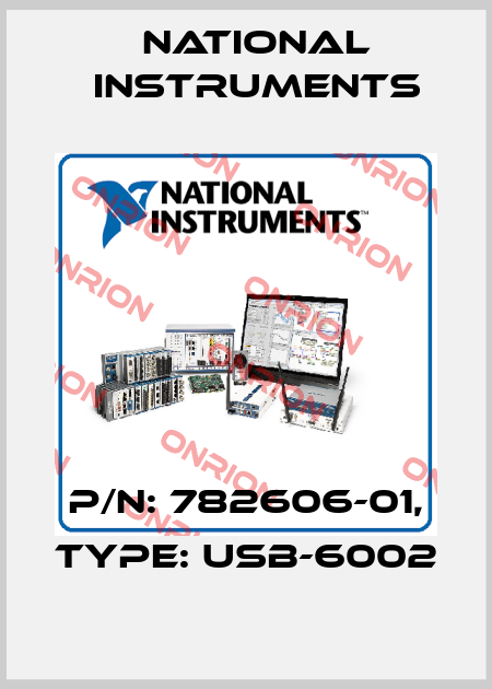 P/N: 782606-01, Type: USB-6002 National Instruments