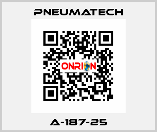 A-187-25 Pneumatech