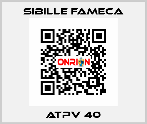 ATPV 40 Sibille Fameca