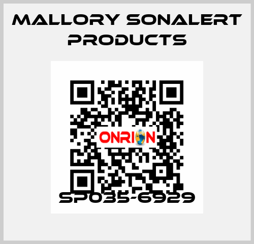 SP035-6929 Mallory Sonalert Products