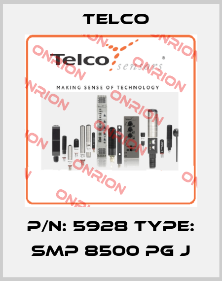 P/N: 5928 Type: SMP 8500 PG J Telco